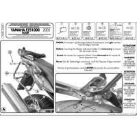 Stelaż Kufrów Bocznych Monokey Yamaha Fzs 1000 Fazer (03-05)