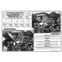 Stelaż Kufrów Bocznych Monokey Side Honda Cbf 500/600/1000
