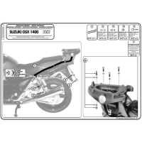 Stelaż Kufra Centralnego Suzuki Gsx 1400 (02-09) ( Bez Płyty )