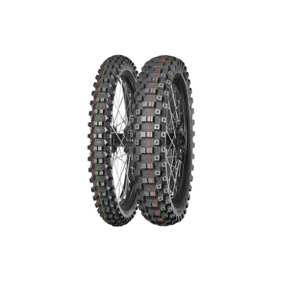 Opona Mitas 120/80-19 Terra Force-Mx Mh 63m (Czerwono-Zielony Pasek) Tt Tył Dot 2023 (Dot:Jddt/Jmdt) (460078) Zamiennik:70000192 (Substytut: Ef-05 End
