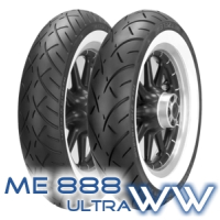 Opona Metzeler 150/80b16 Me888 Marathon Ultra 77h Tl M/C Reinf Www Biały Bok Tył Dot 01-09/2024