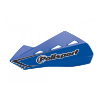 Polisport Wyprzedaż Osłony Rąk (Listki) Model Qwest Z Uniwersalnym Zestawem Montażowym Aluminiowym 22/28mm Kolor Niebieski