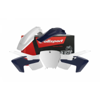 Komplet Plastików Polisport Husqvarna Tc/Fc '16-'18 Kolor Biało Niebieski Oem