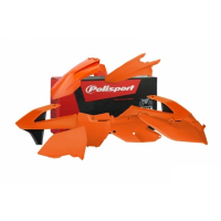 Komplet Plastików Polisport Ktm Sx/Sx-F '16-'18 W Zestawie Tablica Przednia (8664900001) Kolor Pomarańczowy