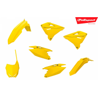 Komplet Plastików Polisport Suzuki Rm 125/250 '01-'08 Restyling Na Rmz 450 '22' Kolor Żółty