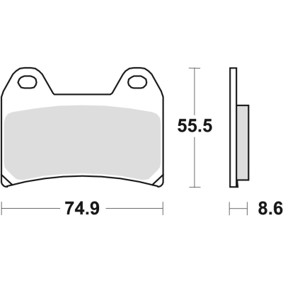 Klocki hamulcowe TRW MCB 683