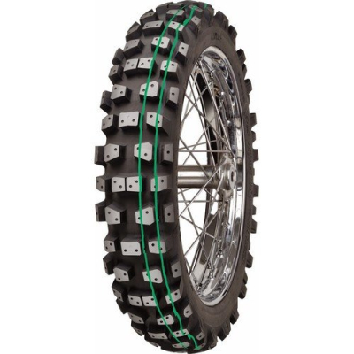 Opona Mitas 110/100-18 Xt-454 54m Tt Super Soft Extreme (Podwójny Zielony Pasek) Tył Dot 2022 (Dot:Cddd) (28082)