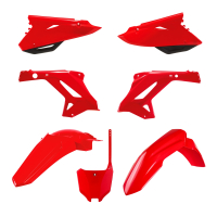 Komplet Plastików Polisport Honda Cr 125/250 '04-'07 (Restyling Na Model 2022) Kolor Oem (Czerwono Czarny)