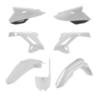 Komplet Plastików Polisport Honda Cr 125/250 '04-'07 (Restyling Na Model 2022) Kolor Biało Czarny