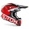 Kask Airoh Twist 2.0 Lift czerwono-biały matt