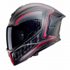 Kask Caberg Drift Evo Integra czarno-szaro-czerwony matt