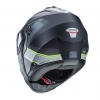 Kask Caberg Duke II Tour czarno-szaro-żółty fluo