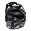 Kask dual O'neal D-SRS Solid czarno-szary