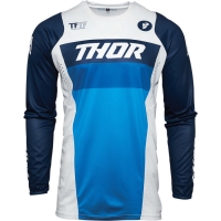 Bluza Thor Pulse Racer biało-niebieska