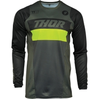 Bluza Thor Pulse Racer ciemno zielono-czarna