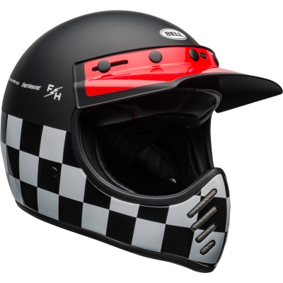 Kask Bell Moto-3 Fasthouse Checekrs