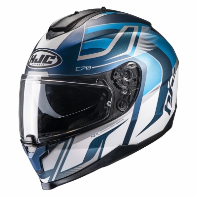 Kask HJC C70 Lantic niebiesko-biały