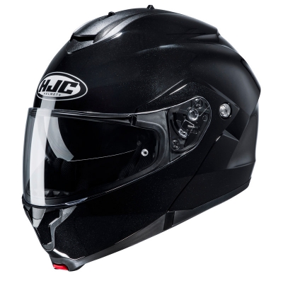 Kask szczękowy HJC C91 czarny połysk