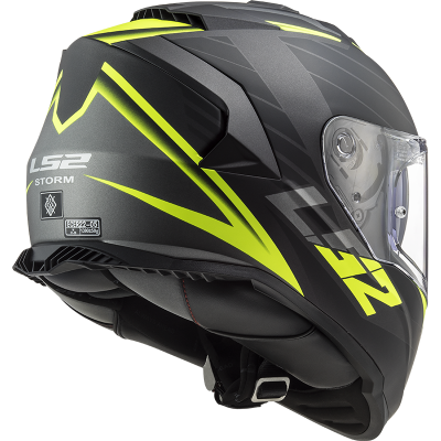 Kask LS2 FF800 Storm Nerve czarno-żółty fluo