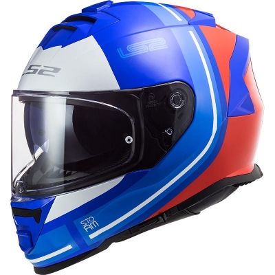 Kask LS2 FF800 Storm Slant niebiesko-czerwony