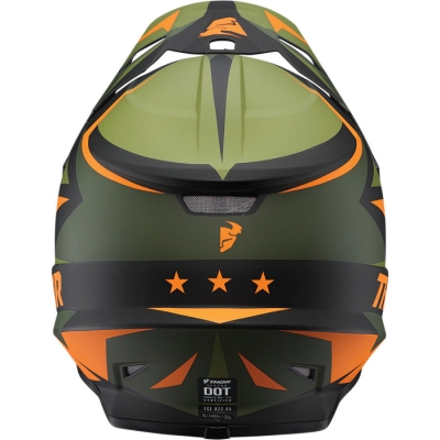 Kask Thor Sector Warship zielone moro