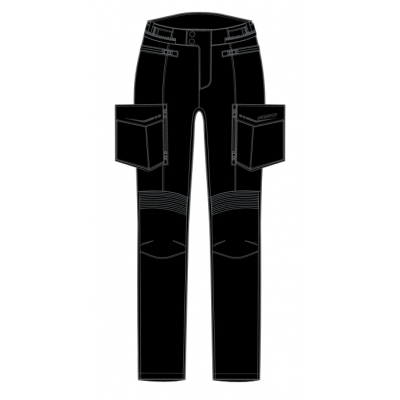 spodnie ozone union lady black