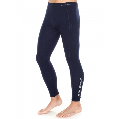 Spodnie Termoaktywne Brubeck Extreme Wool Granatowe