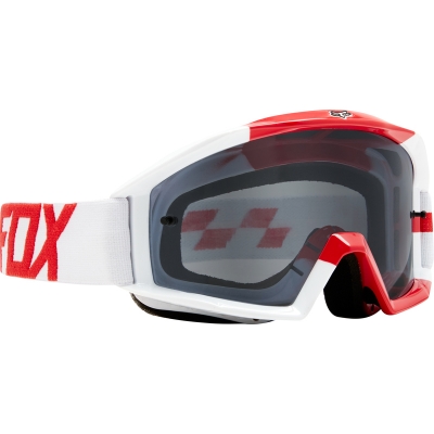 Gogle Fox Main Sayak Red-Szara Szyba