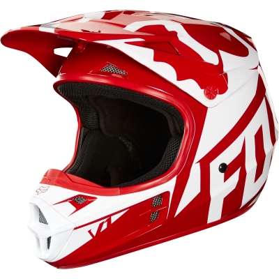 Kask Fox V1 Race Red