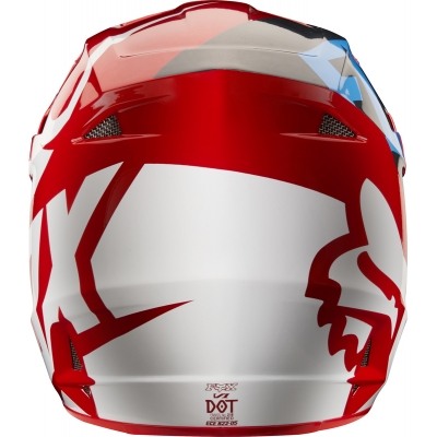 Kask Fox V1 Race Red
