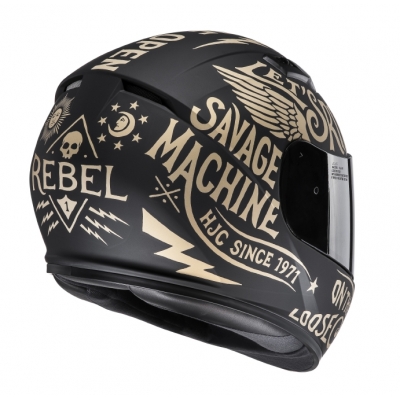 Kask HJC CS-15 Rebel Black/Orange