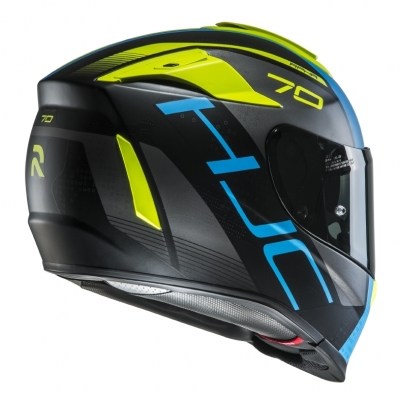 Kask HJC RPHA 70 Vias Black/Fluo Yellow/Blue