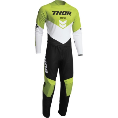 Spodnie Thor Sector Chev zielone