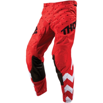 Spodnie Thor Pulse Stunner red/white
