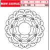 Tarcza hamulcowa TRW MSW 255 RAC