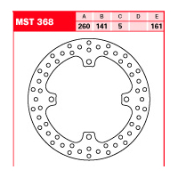 Tarcza hamulcowa TRW MST 368