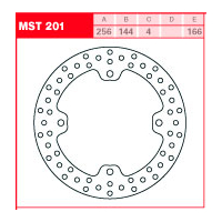 Tarcza hamulcowa TRW MST 201