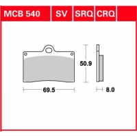 Klocki Lucas MCB 540 SRQ
