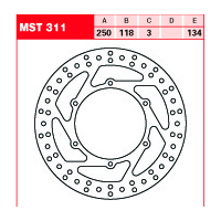 Tarcza hamulcowa TRW MST 311