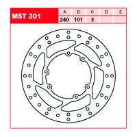Tarcza hamulcowa TRW MST 301
