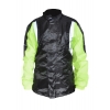 KURTKA PRZECIWDESZCZOWA OZONE MARIN BLACK/FLUO YELLOW