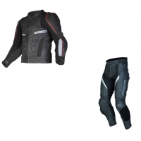 KOMBINEZON SKÓRZANY OZONE GRIP BLACK