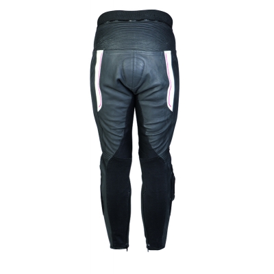 SPODNIE SKÓRZANE OZONE GRIP BLACK/WHITE