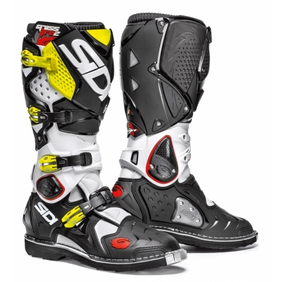 Buty Off-Road SIDI Crossfire 2 czarno-biało-żółte