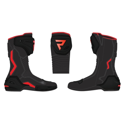 Buty Rebelhorn Fighter czarno-czerwone